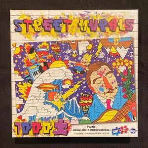NEW 1000 Piece Jigsaw Puzzle - TCG Toys - Street Murals Series - Colorful Mural